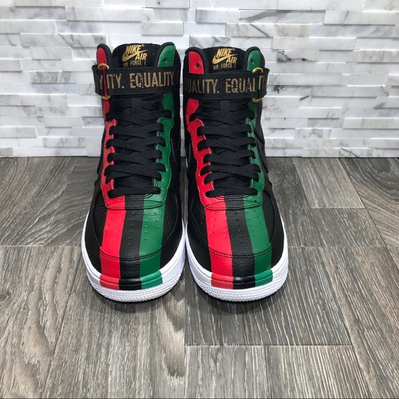 Nike Air Force 1 High BHM 2018 Equality VNDS - Picture 9 of 16